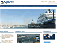 Tablet Screenshot of en.siport21.com